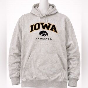 Gray Iowa Hawkeyes Hoodie